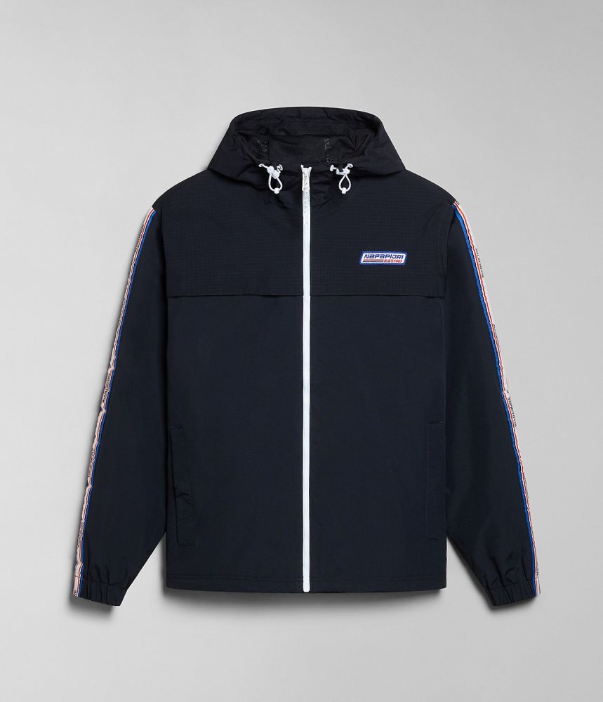 Short Jackets Dama Napapijri Grober Packable Jacket Negrii | MAH823905