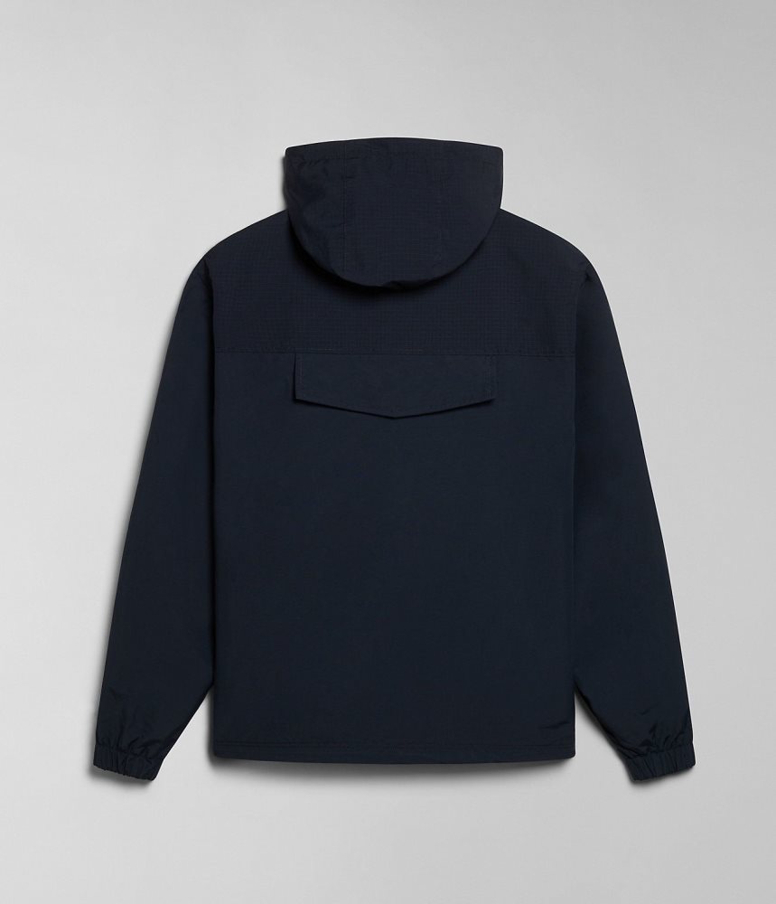 Short Jackets Dama Napapijri Grober Packable Jacket Negrii | MAH823905