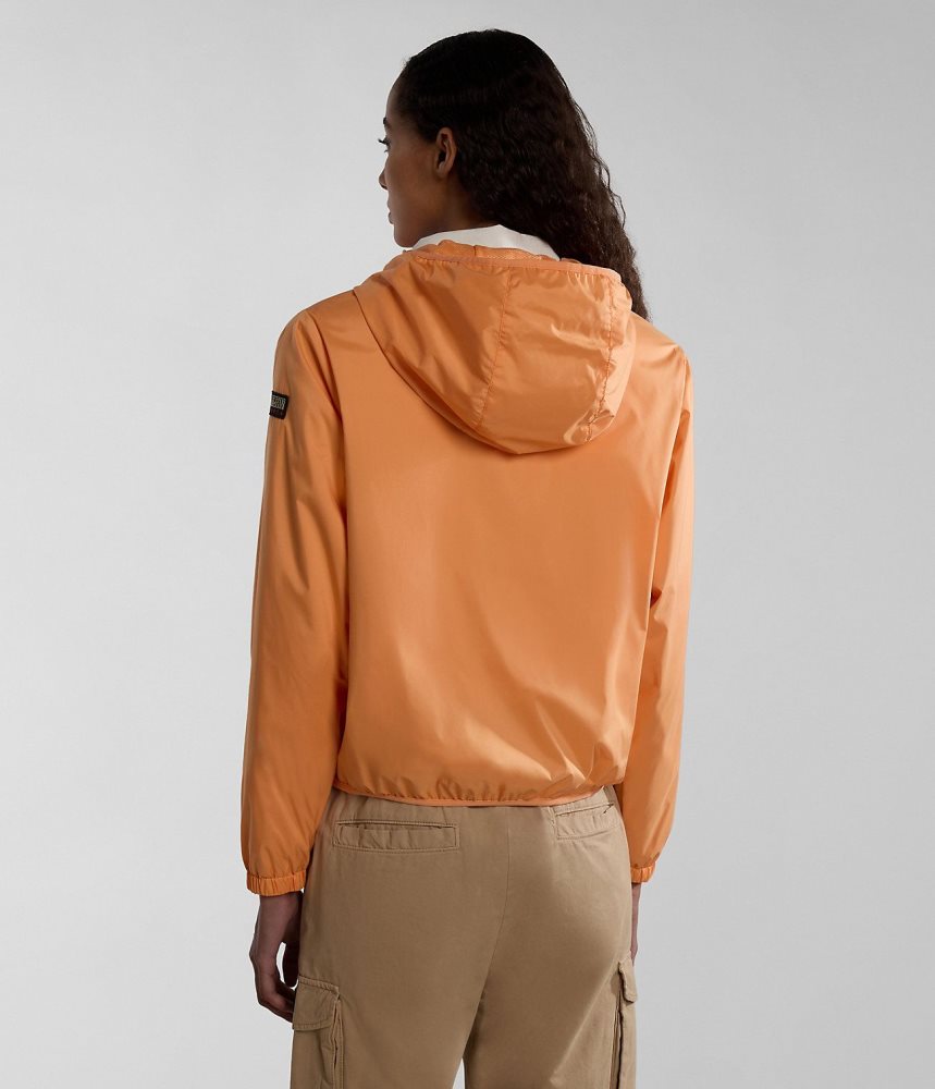 Short Jackets Dama Napapijri Raymi Short Jacket Portocalii | OIS784195