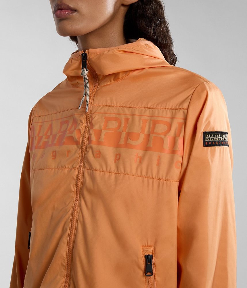 Short Jackets Dama Napapijri Raymi Short Jacket Portocalii | OIS784195