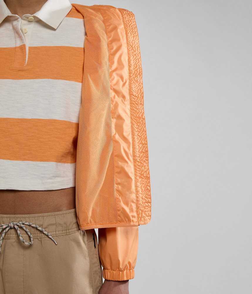 Short Jackets Dama Napapijri Raymi Short Jacket Portocalii | OIS784195