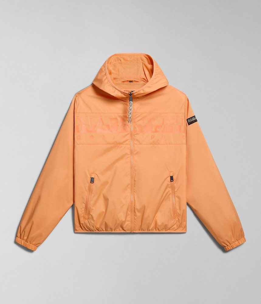 Short Jackets Dama Napapijri Raymi Short Jacket Portocalii | OIS784195