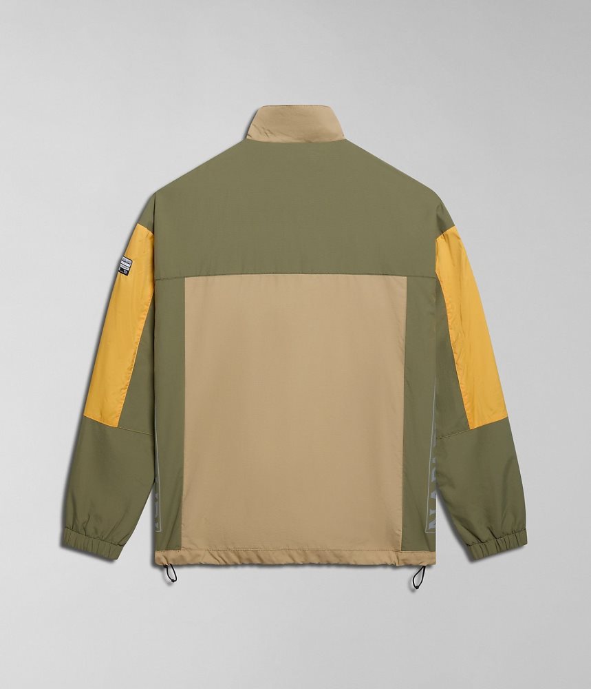 Spărgătoarea De Vânt Barbati Napapijri Boyd Short Jacket Verzi | QUH075264