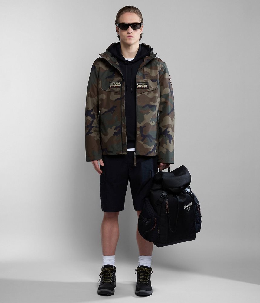 Spărgătoarea De Vânt Barbati Napapijri Rainforest Open Summer Print Jacket Multicolour | PZE798213