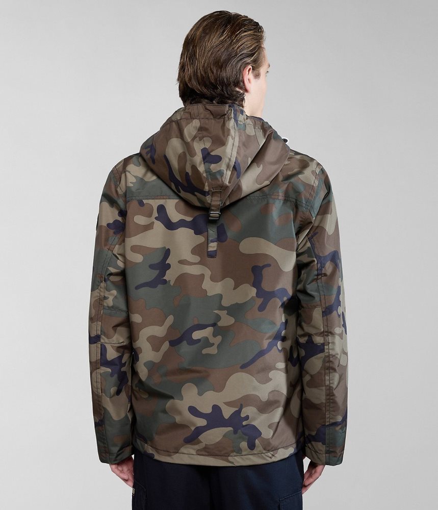 Spărgătoarea De Vânt Barbati Napapijri Rainforest Open Summer Print Jacket Multicolour | PZE798213