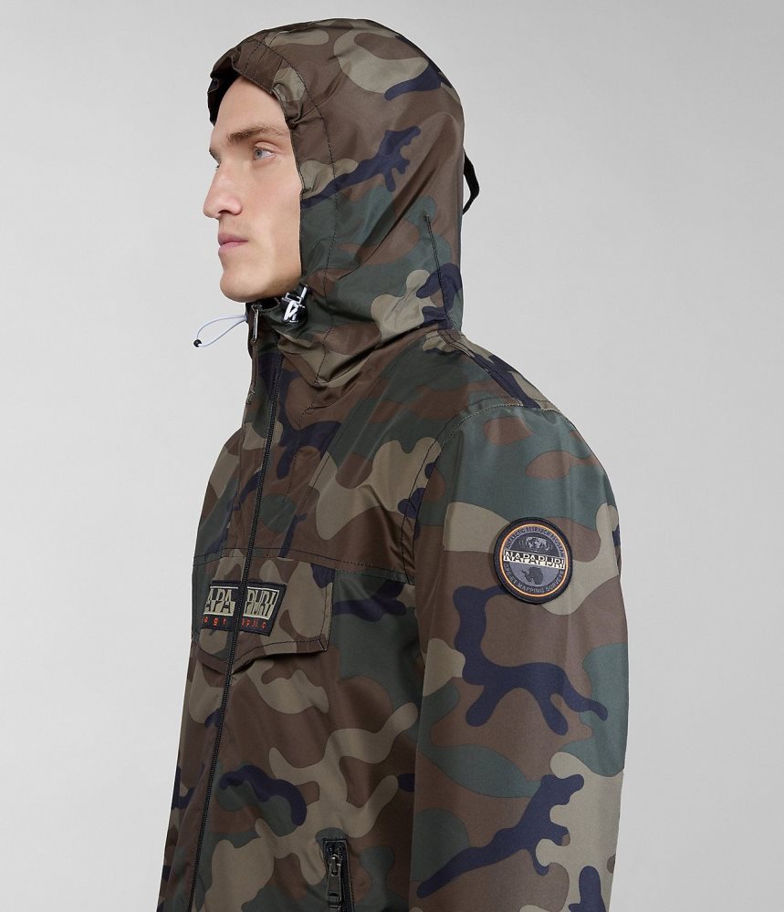 Spărgătoarea De Vânt Barbati Napapijri Rainforest Open Summer Print Jacket Multicolour | PZE798213