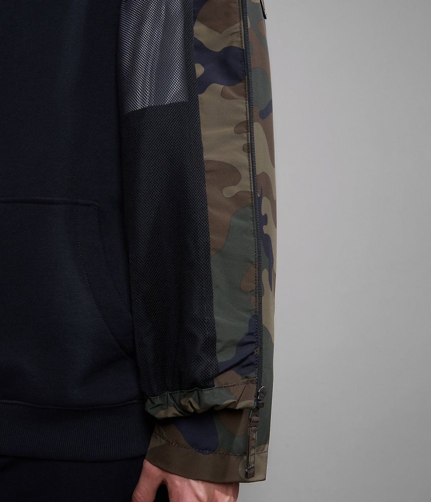 Spărgătoarea De Vânt Barbati Napapijri Rainforest Open Summer Print Jacket Multicolour | PZE798213