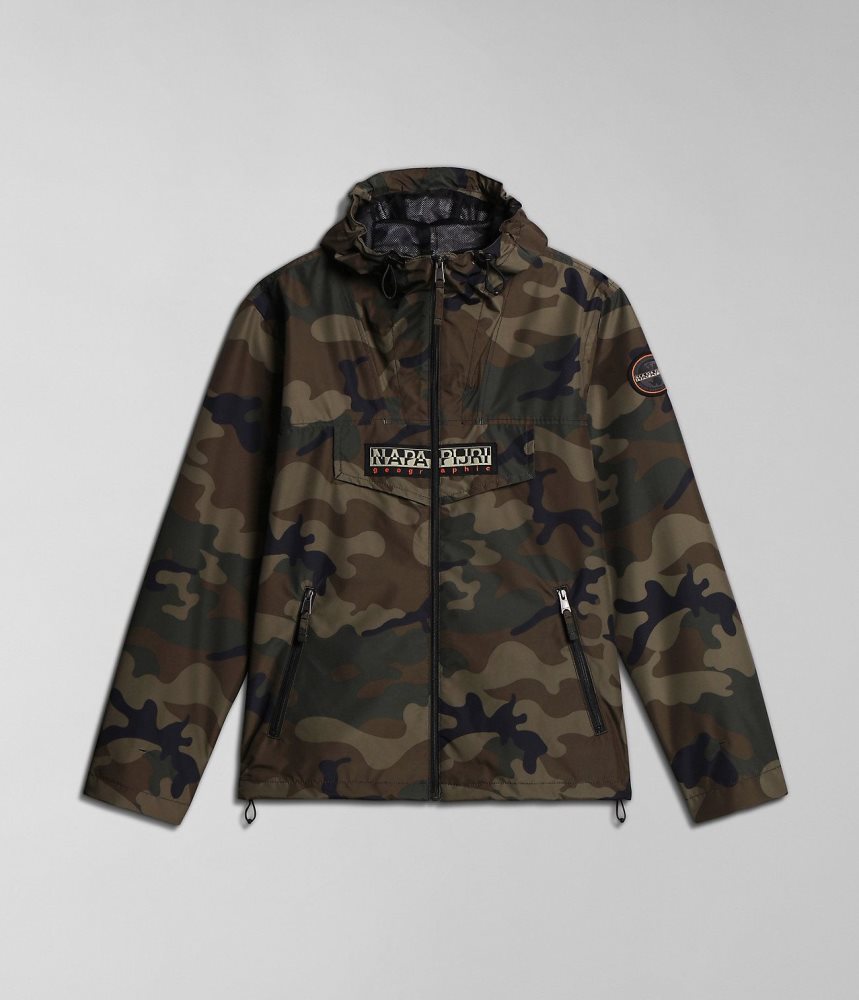 Spărgătoarea De Vânt Barbati Napapijri Rainforest Open Summer Print Jacket Multicolour | PZE798213