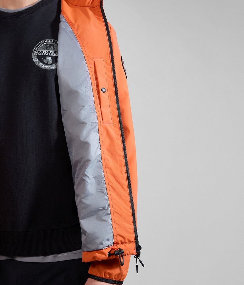 Spărgătoarea De Vânt Barbati Napapijri Tundra Jacket Portocalii | GJV372694
