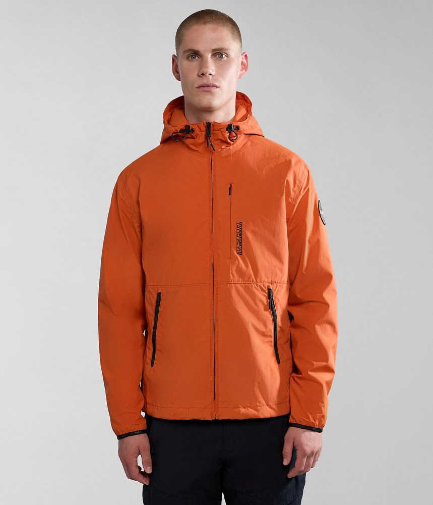 Spărgătoarea De Vânt Barbati Napapijri Tundra Jacket Portocalii | GJV372694