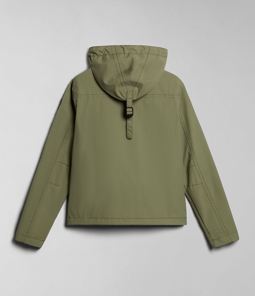 Spărgătoarea De Vânt Dama Napapijri Rainforest Open Summer Jacket Verzi | YPZ082153