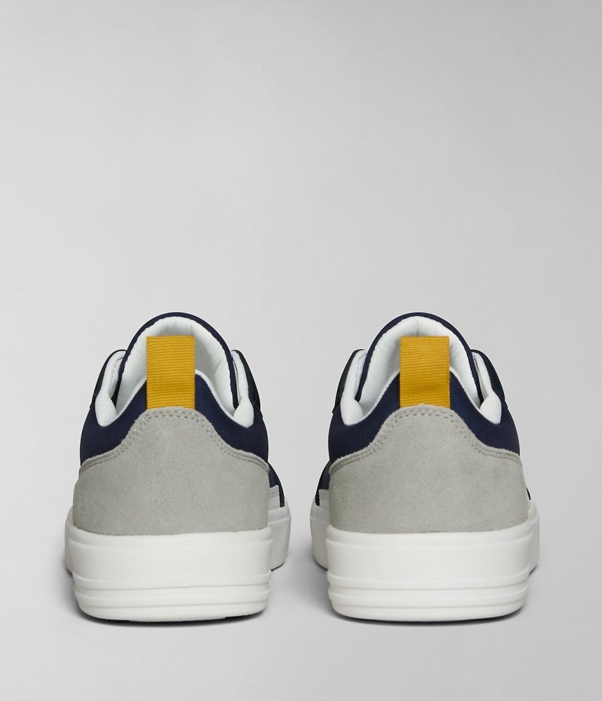 Tenisi Barbati Napapijri Bark OG Trainers Albastri Inchis | ACH260543