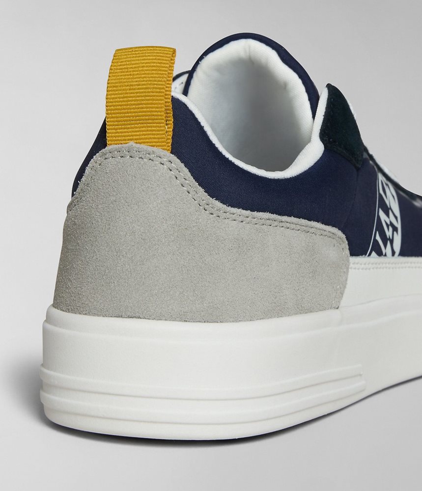 Tenisi Barbati Napapijri Bark OG Trainers Albastri Inchis | ACH260543