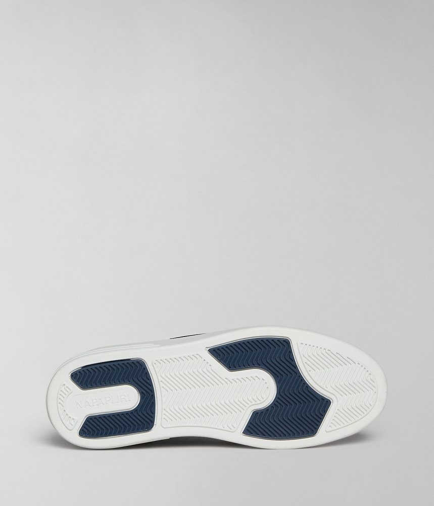 Tenisi Barbati Napapijri Bark Suede Shoes Albastri Inchis | QCW820495
