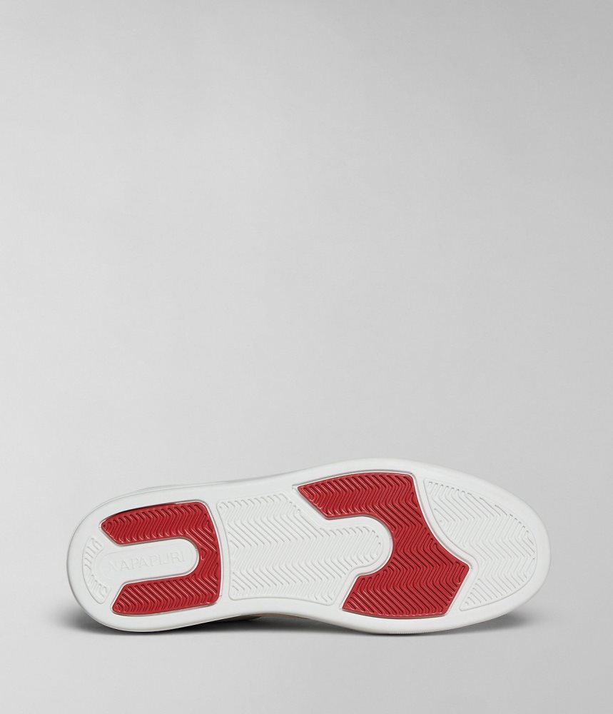 Tenisi Barbati Napapijri Bark Trainers Albi Bej | UZA536749