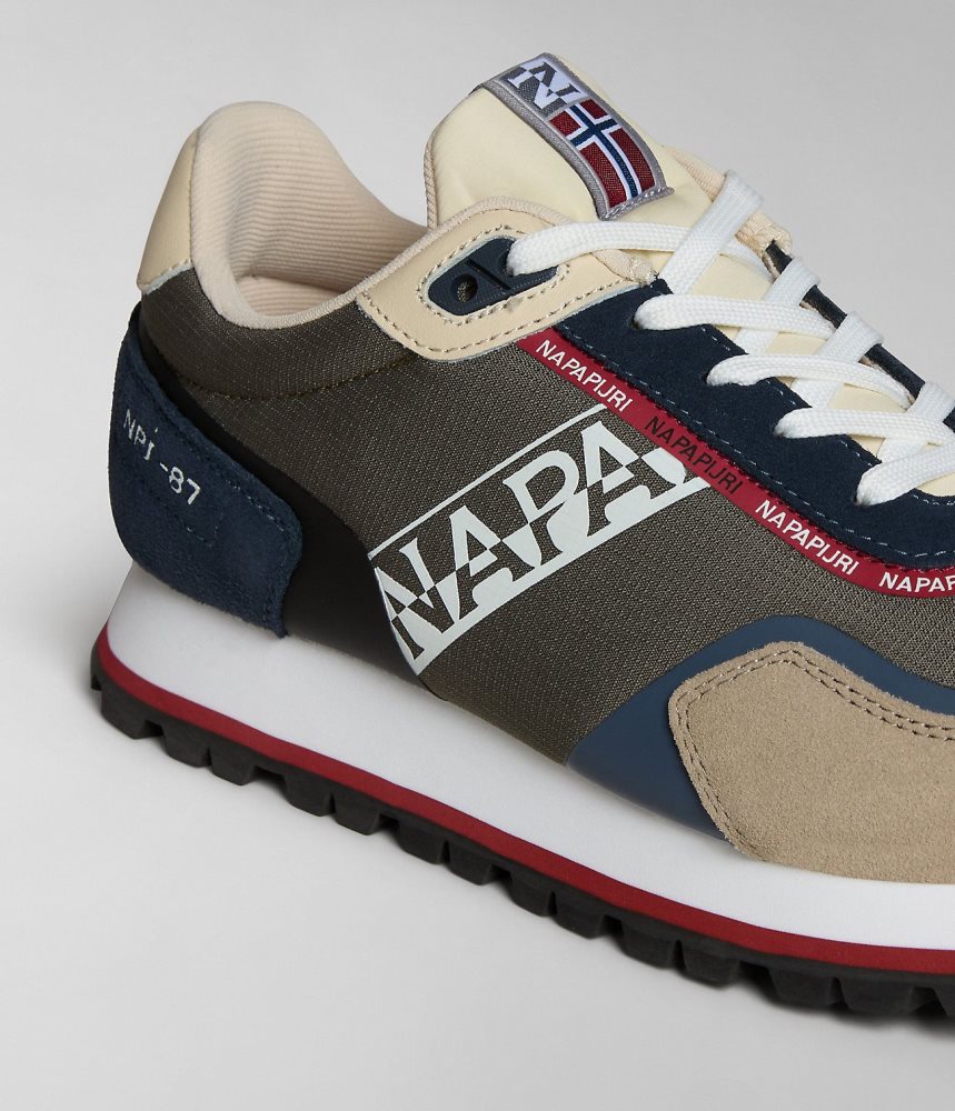 Tenisi Barbati Napapijri Lotus Trainers Verzi | WIH096245