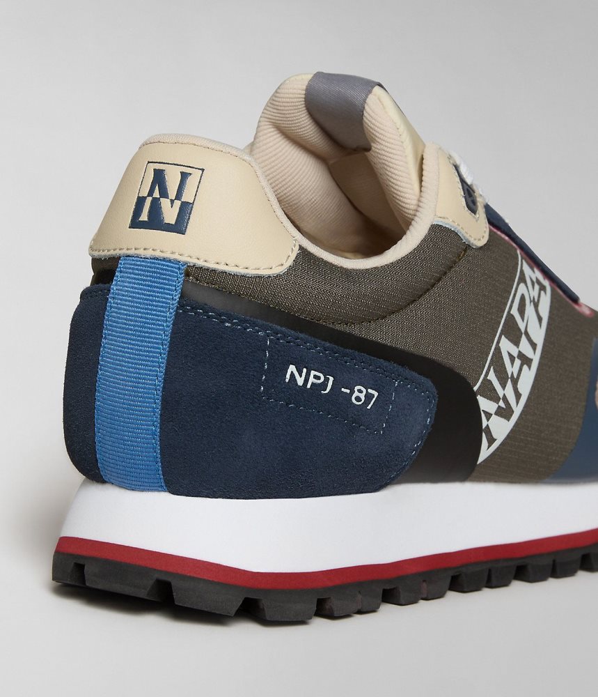 Tenisi Barbati Napapijri Lotus Trainers Verzi | WIH096245