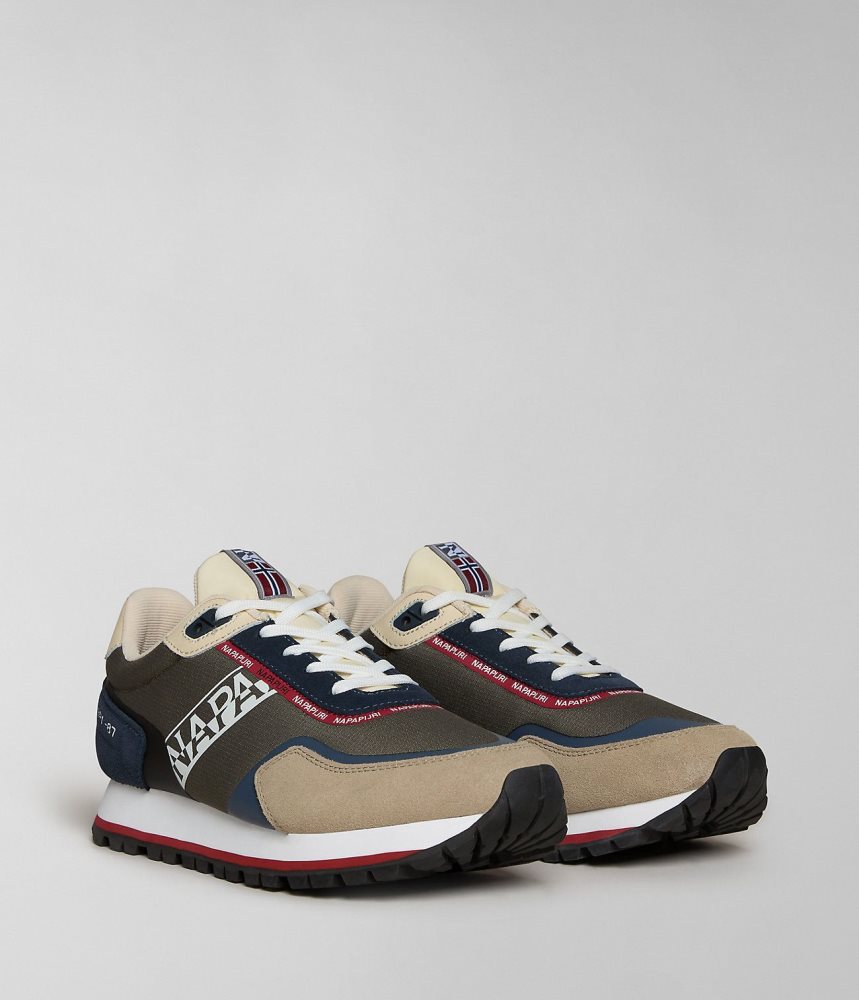Tenisi Barbati Napapijri Lotus Trainers Verzi | WIH096245