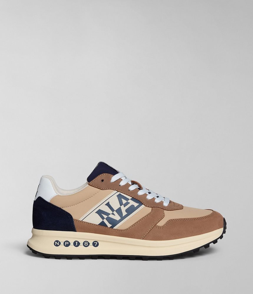 Tenisi Barbati Napapijri Slate OG Trainers Muștar | KFO075836