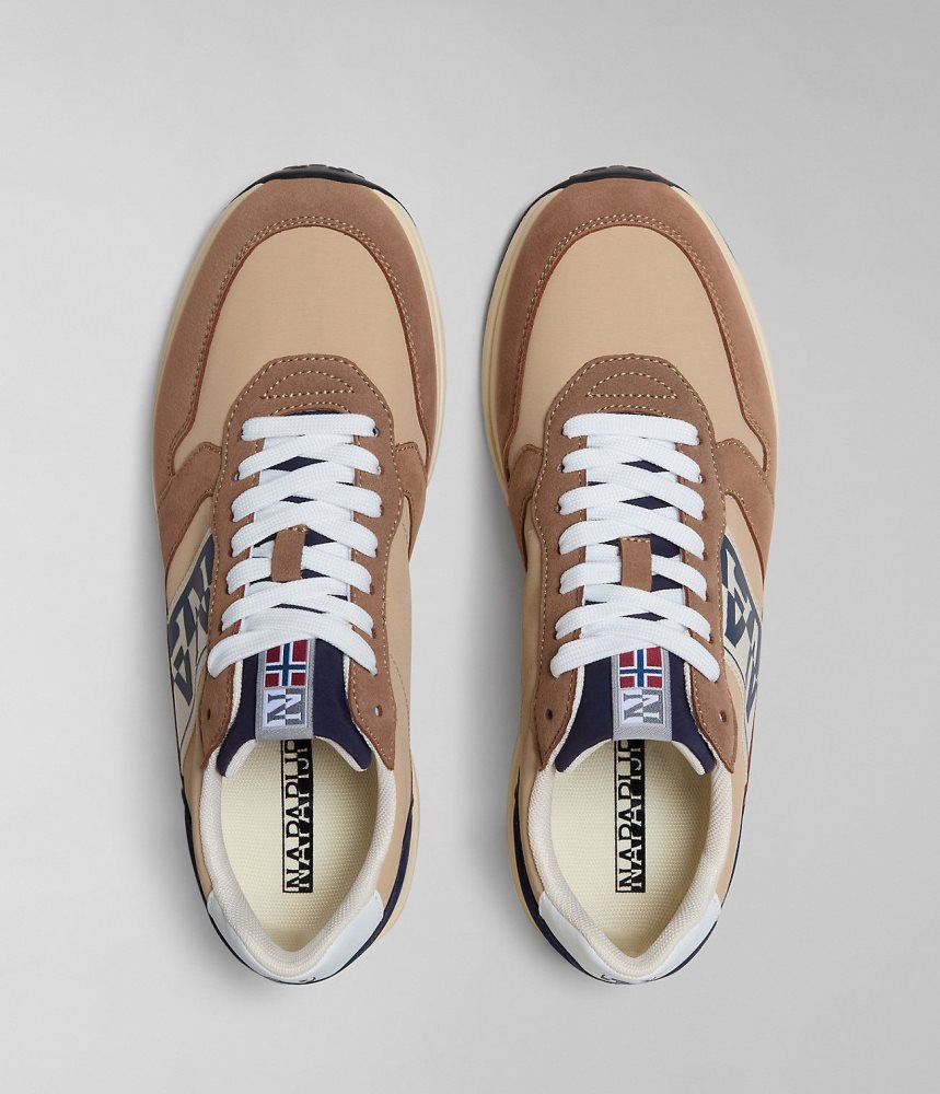 Tenisi Barbati Napapijri Slate OG Trainers Muștar | KFO075836