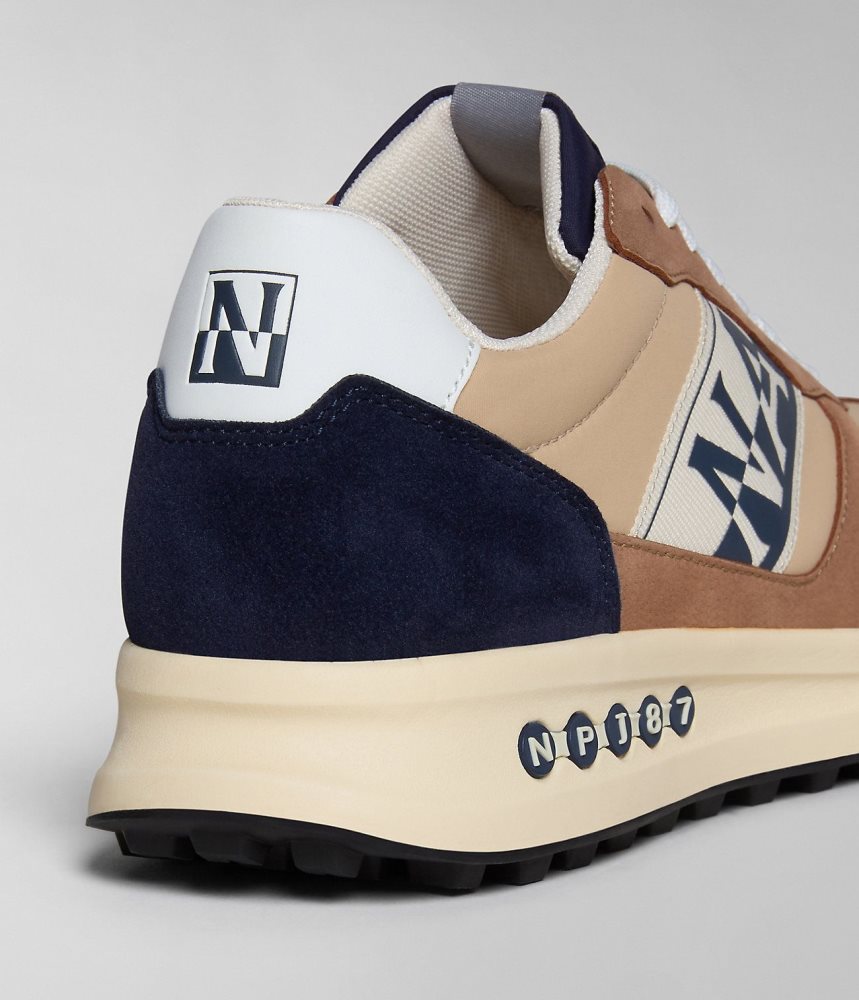Tenisi Barbati Napapijri Slate OG Trainers Muștar | KFO075836