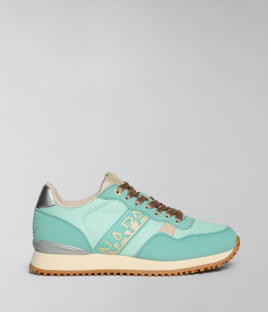Tenisi Dama Napapijri Astra Mesh Trainers Turcoaz | ZTH629174