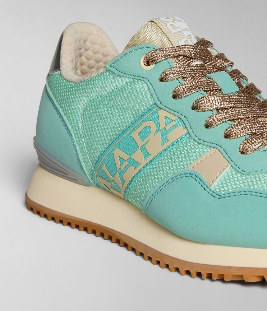 Tenisi Dama Napapijri Astra Mesh Trainers Turcoaz | ZTH629174