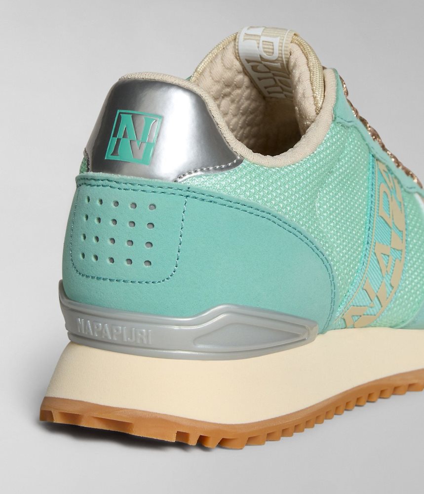 Tenisi Dama Napapijri Astra Mesh Trainers Turcoaz | ZTH629174