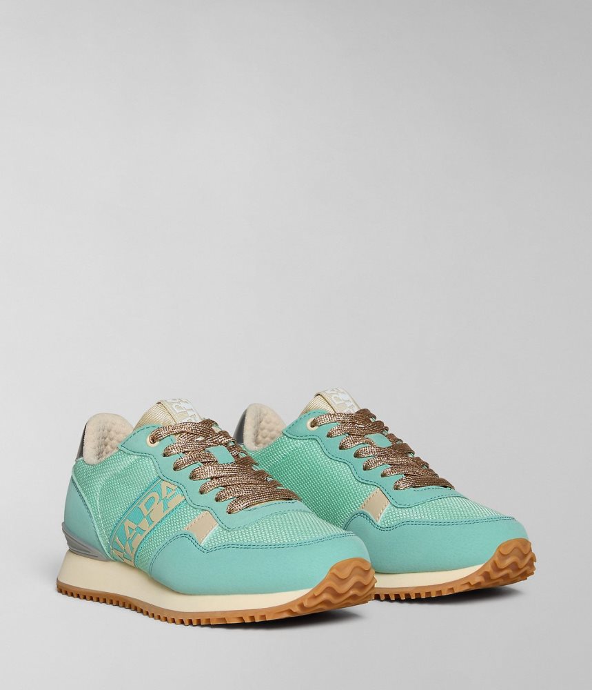 Tenisi Dama Napapijri Astra Mesh Trainers Turcoaz | ZTH629174