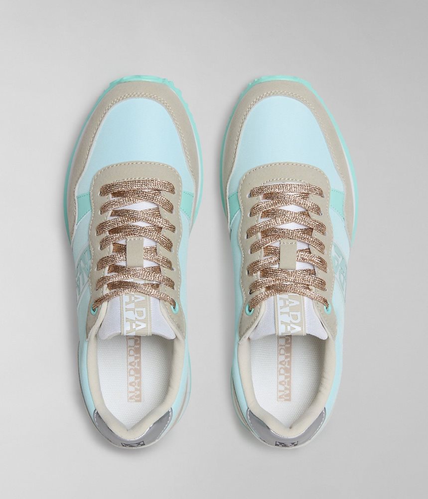Tenisi Dama Napapijri Astra Nylon Trainers Bej | BZM374196