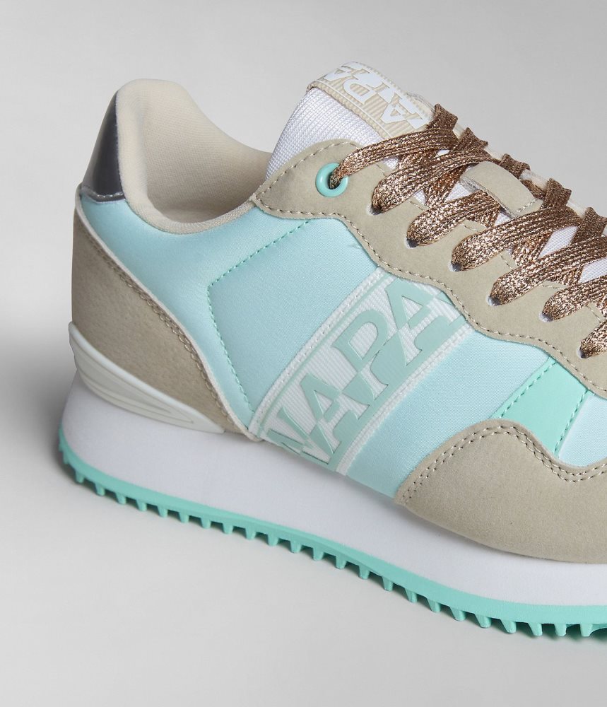 Tenisi Dama Napapijri Astra Nylon Trainers Bej | BZM374196