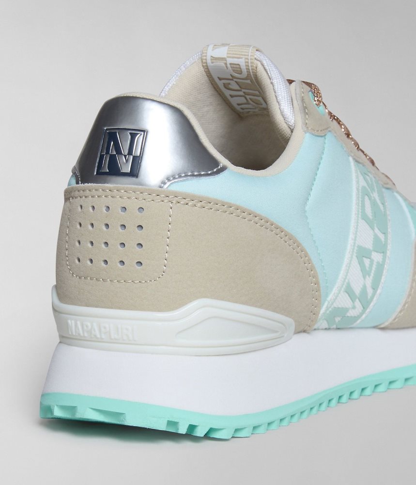 Tenisi Dama Napapijri Astra Nylon Trainers Bej | BZM374196