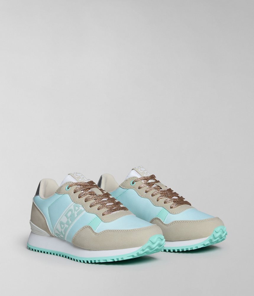 Tenisi Dama Napapijri Astra Nylon Trainers Bej | BZM374196