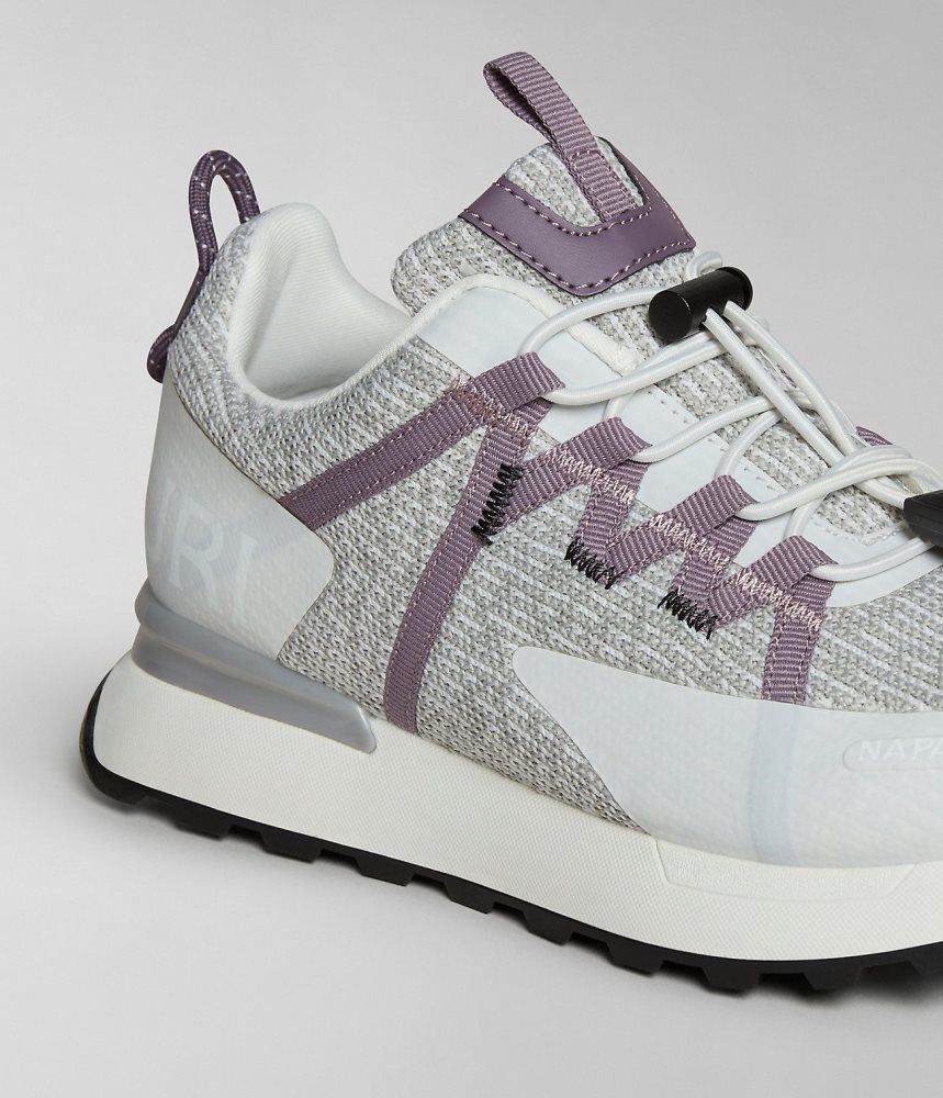 Tenisi Dama Napapijri Carley Knit Trainers Albi | OQC407561