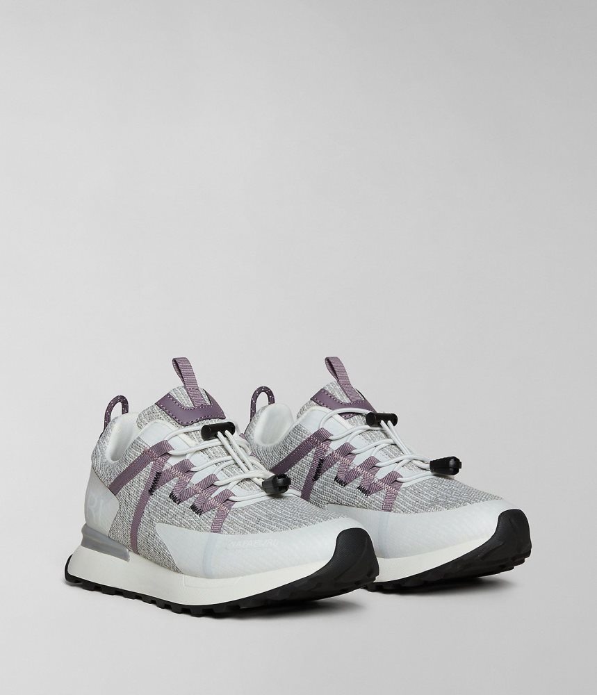 Tenisi Dama Napapijri Carley Knit Trainers Albi | OQC407561