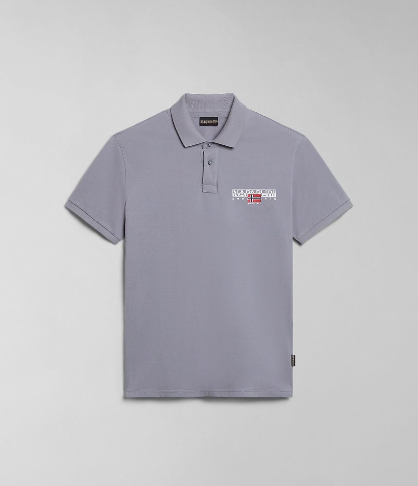 Tricouri Polo Barbati Napapijri Aylmer Short Sleeve Polo Shirt Gri | YUH578324